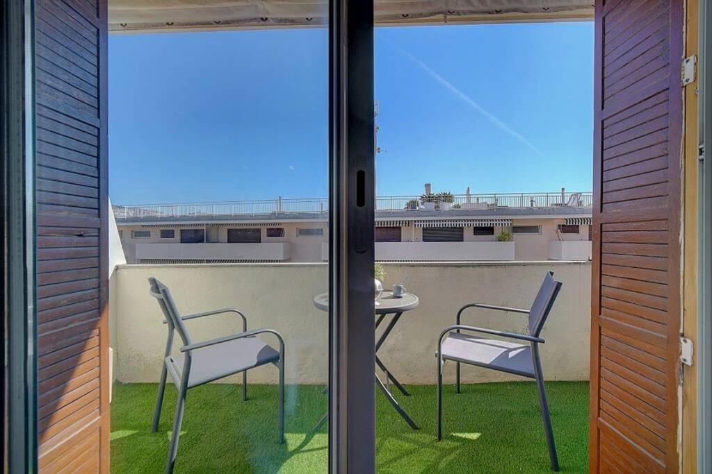 Le Palm - 100M Plage - Croisette - Verriere Cote D'Azur Leilighet Cannes Eksteriør bilde