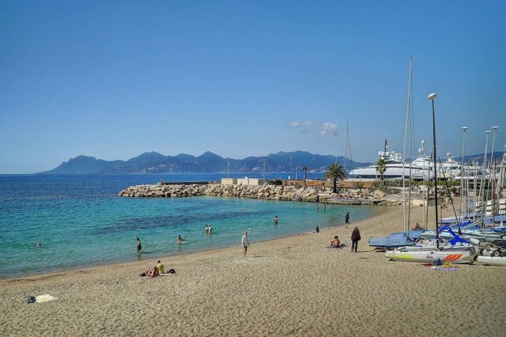Le Palm - 100M Plage - Croisette - Verriere Cote D'Azur Leilighet Cannes Eksteriør bilde